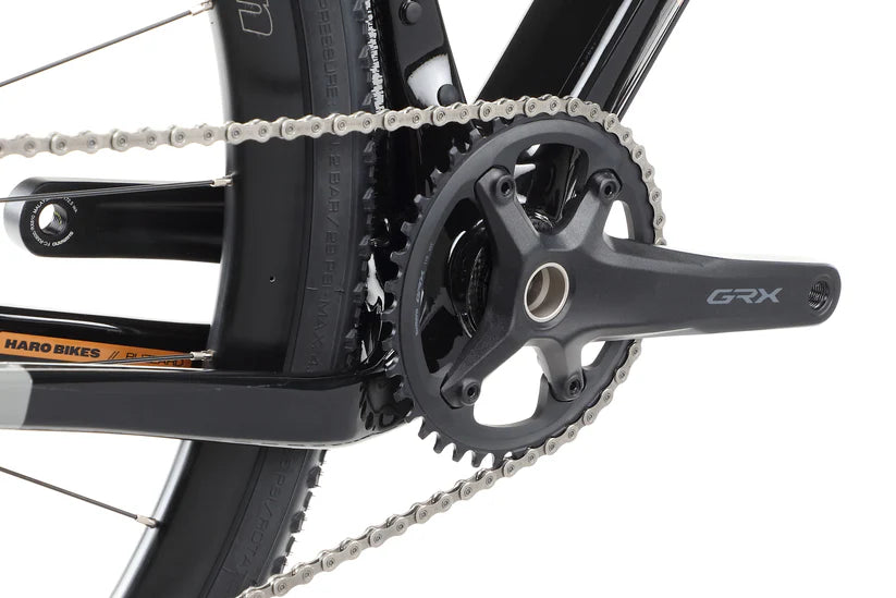 Haro Buzzard Carbon 3 700c - Gloss Jet Black and Gray-Copper