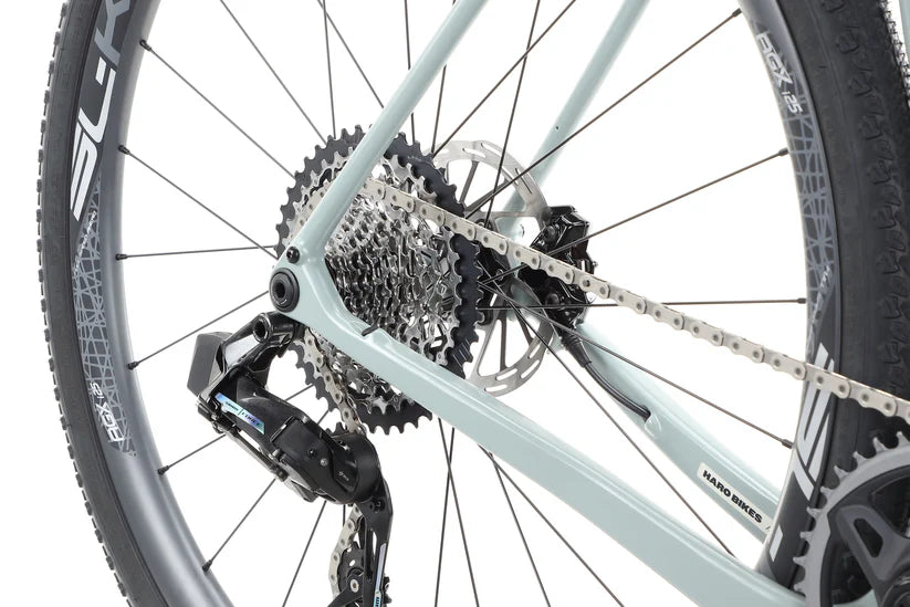 Haro Buzzard Carbon Top Shelf 700c - Semi-Gloss Slate Blue Black Fade-White