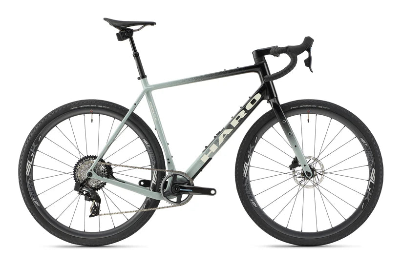 Haro Buzzard Carbon Top Shelf 700c - Gloss Jet Black and Gray-Copper