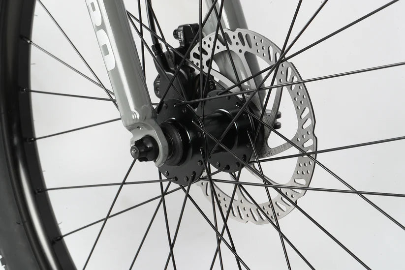 Haro Flightline 24" Plus Disc Kids Bike - Cool Gray