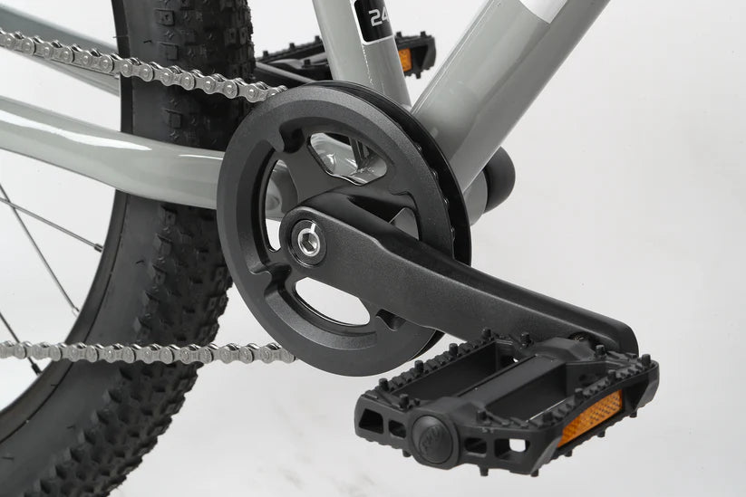 Haro Flightline 24" Plus Disc Kids Bike - Cool Gray