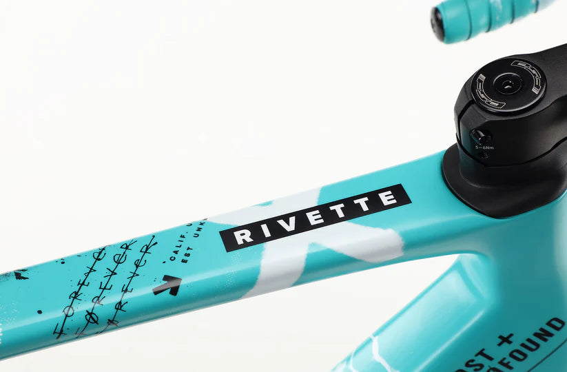Haro Rivette Carbon 1 700c - Matte Black-Teal