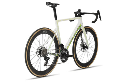 Haro Rivette Carbon LTD 700c - Gloss White-Electric Green Yellow