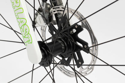 Haro Rivette Carbon LTD 700c - Gloss White-Electric Green Yellow