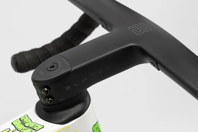 Haro Rivette Carbon LTD 700c - Gloss White-Electric Green Yellow