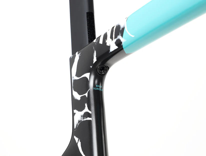 Haro Rivette Carbon 2 700c - Matte Black-Teal