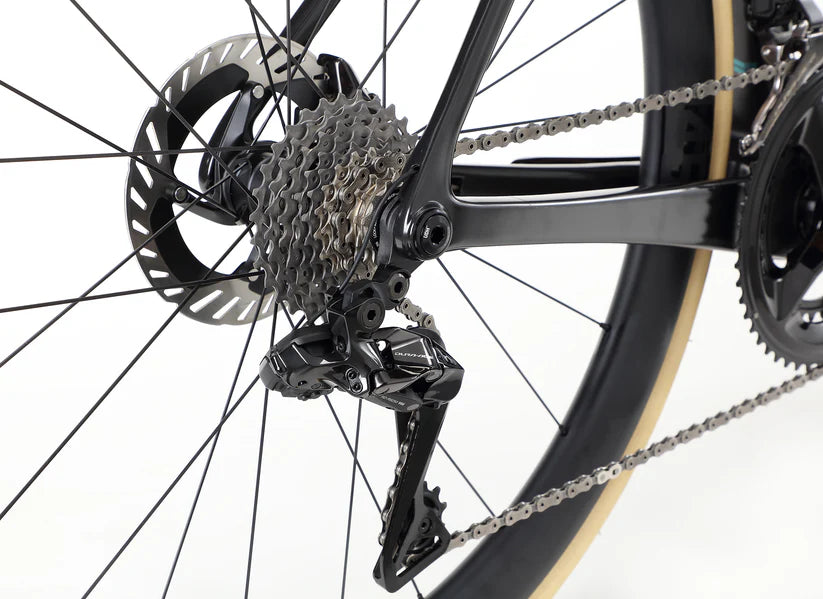 Haro Rivette Carbon Top Shelf 700c - Matte Black-Teal