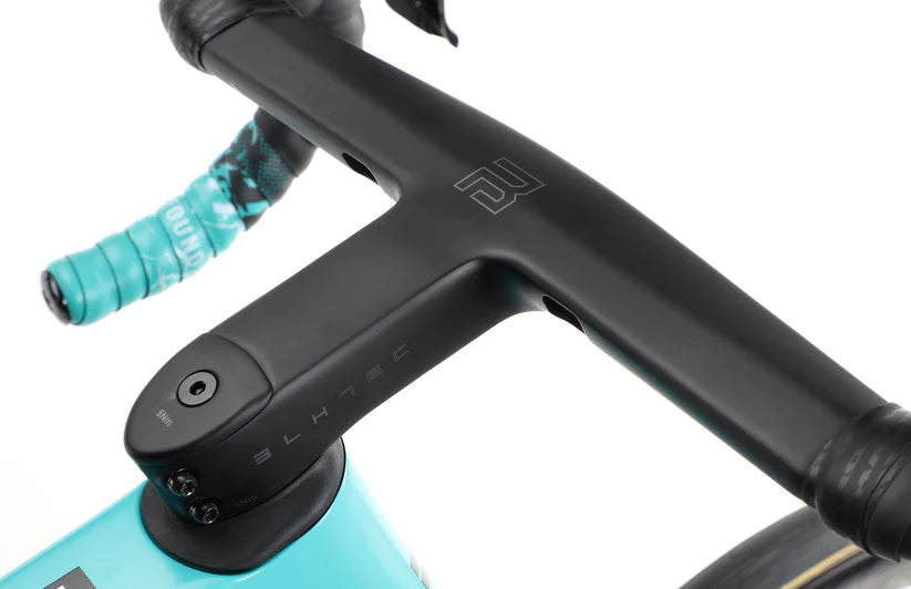 Haro Rivette Carbon Top Shelf 700c - Matte Black-Teal