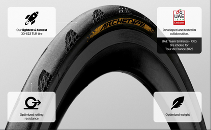 Continental Archetype 700c Folding Road Tire - Limited Edition