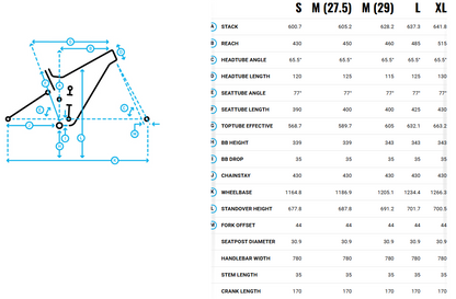 Marin Rift Zone 2 29 - Gloss Gray-Blue - 2025