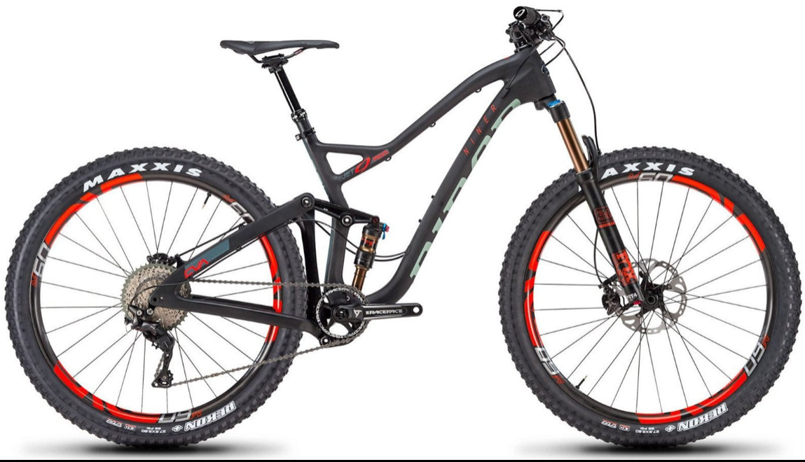 Niner JET 9 RDO 29 - 4-Star - XT - Carbon-Red - Medium - Demo1