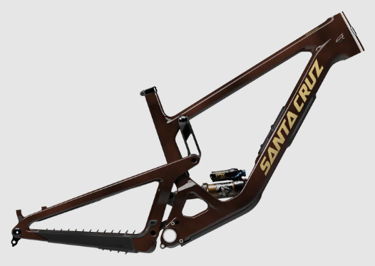 Santa Cruz Bronson 5 CC MX Frame - Fox Factory - Root Beer - 2025