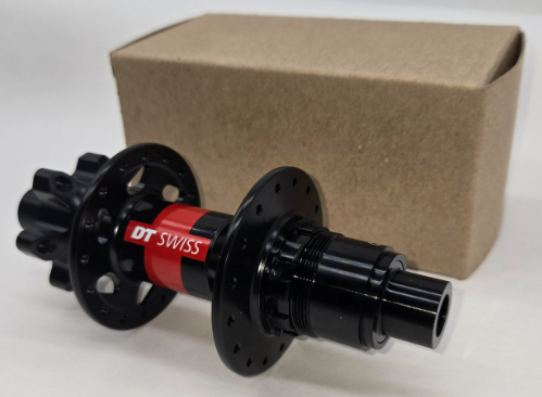 DT Swiss 240 MTB Disc Hub - Rear - Black-Red - OEM