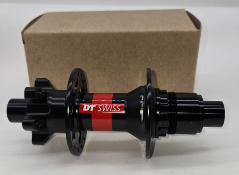 DT Swiss 240 MTB Disc Hub - Rear - Black-Red - OEM