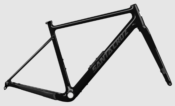 Santa Cruz Stigmata 4 CC 700c Frameset - Gloss Black Sparkle - 2025
