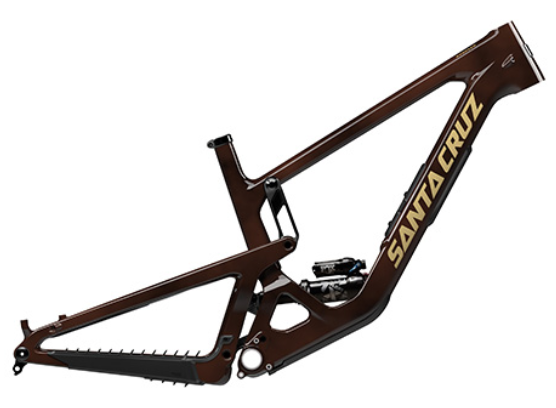 Santa Cruz Bronson 5 Carbon MX Frame - Perf Elite - Root Beer - 2025