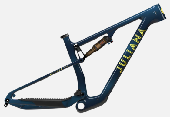 Juliana Wilder CC 29 Frame - Fox Factory Trail - Translucent Blue - 2025