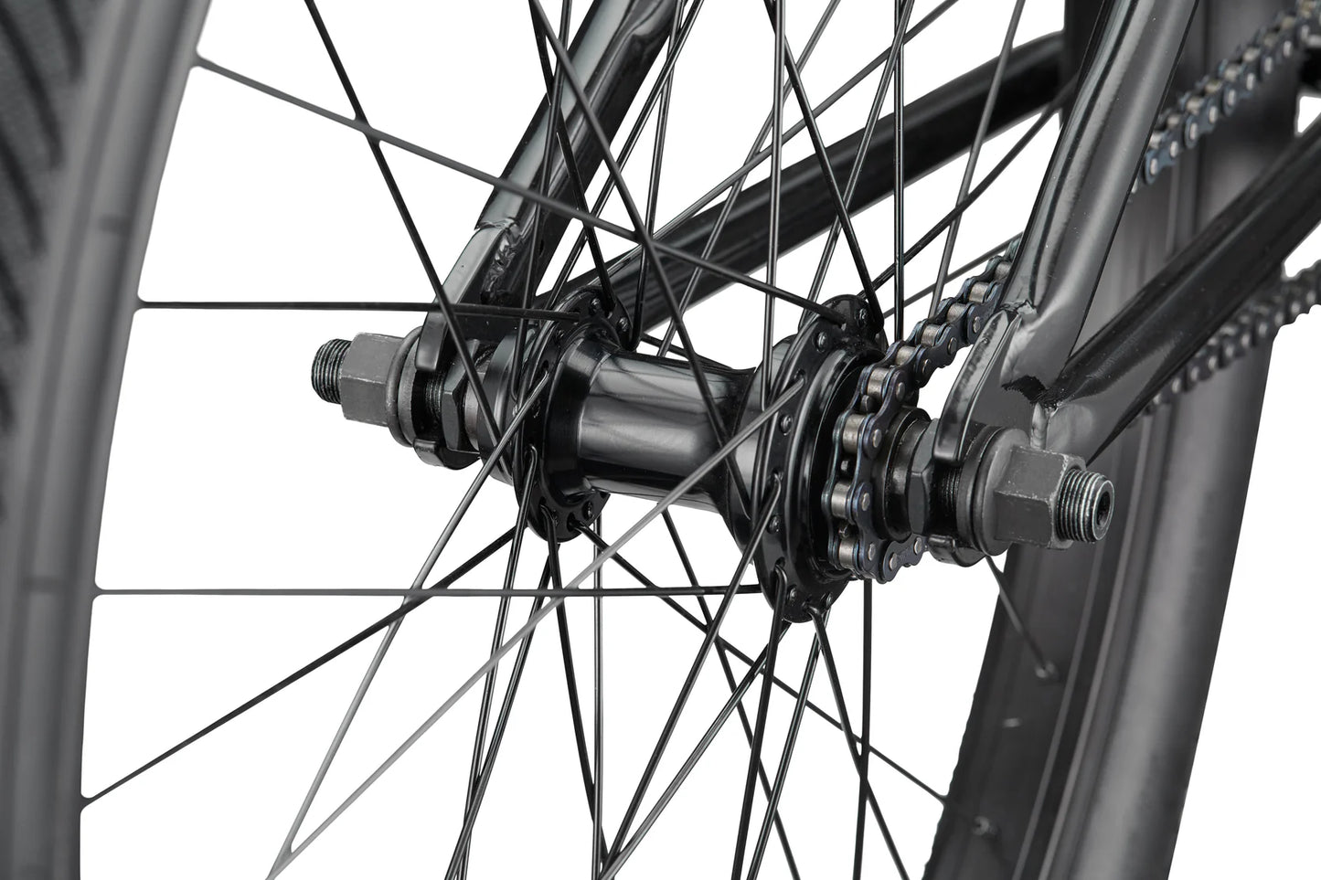 Haro Downtown 24" BMX - Semi-Gloss Black