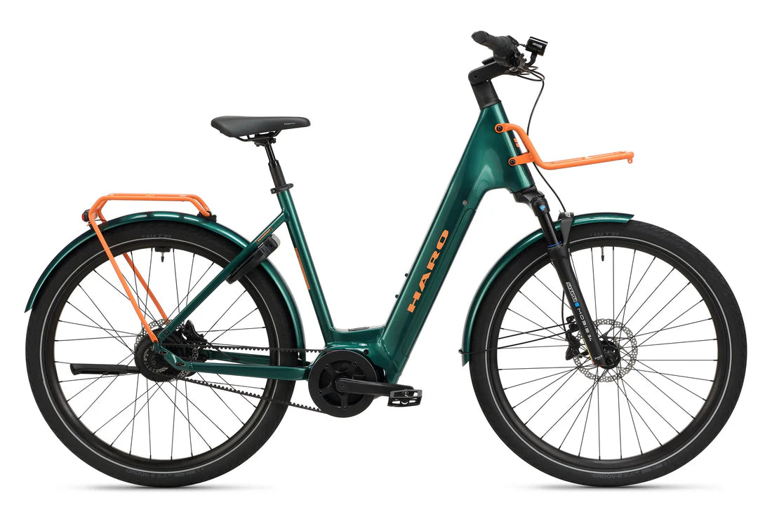 Haro Escondido 1 Belt Drive 29 - Gloss Oxford Green-Orange