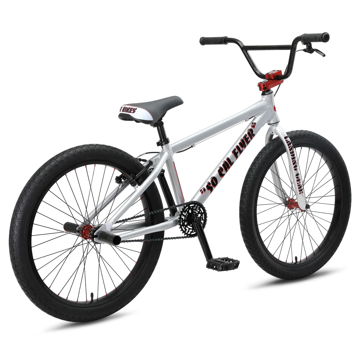 SE Bikes So Cal Flyer 24 - Iced Out Silver