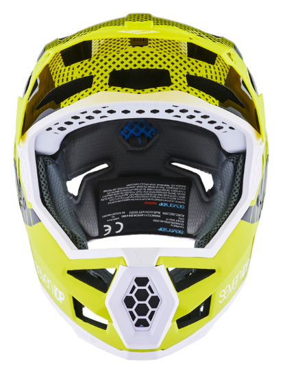 7 iDP Project 23 Carbon Full Face Helmet - Gloss Yellow-Black