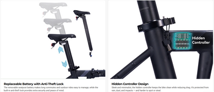 Dahon E Hemingway Electric - Obsidian Black