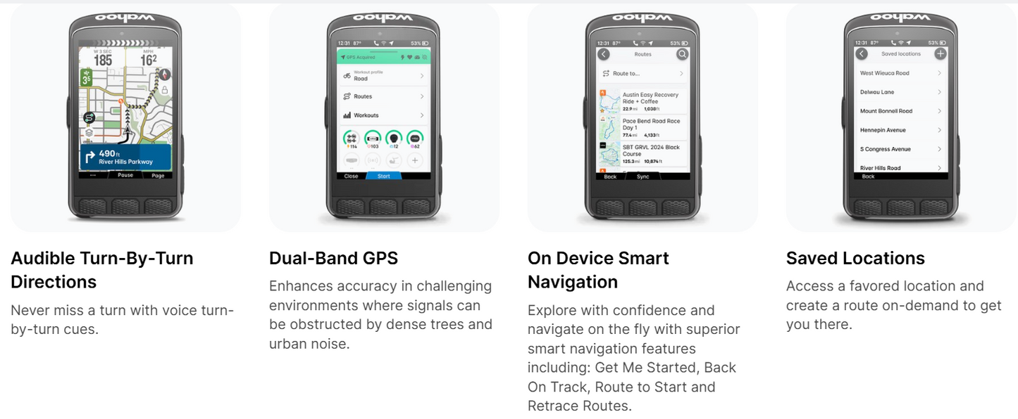 Wahoo Elemnt Ace GPS Cycling Computer