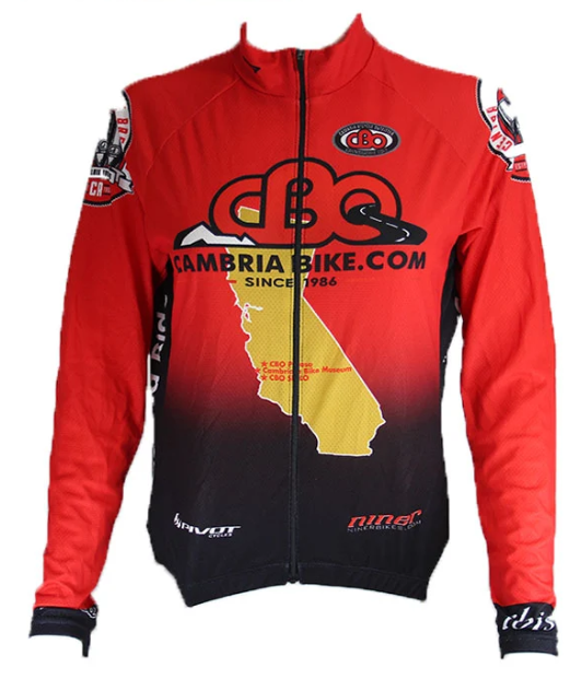 Voler CBO Long Sleeve Road Jersey - Womens - Red-Black