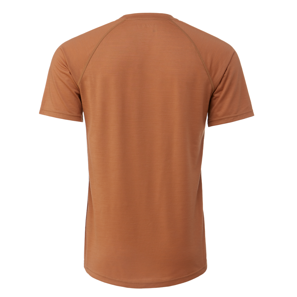 Yeti Switch Merino Short Sleeve MTB Jersey - Dark Sand