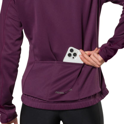 Pearl Izumi Quest Thermal Long Sleeve Road Jersey - Womens - Dark Violet