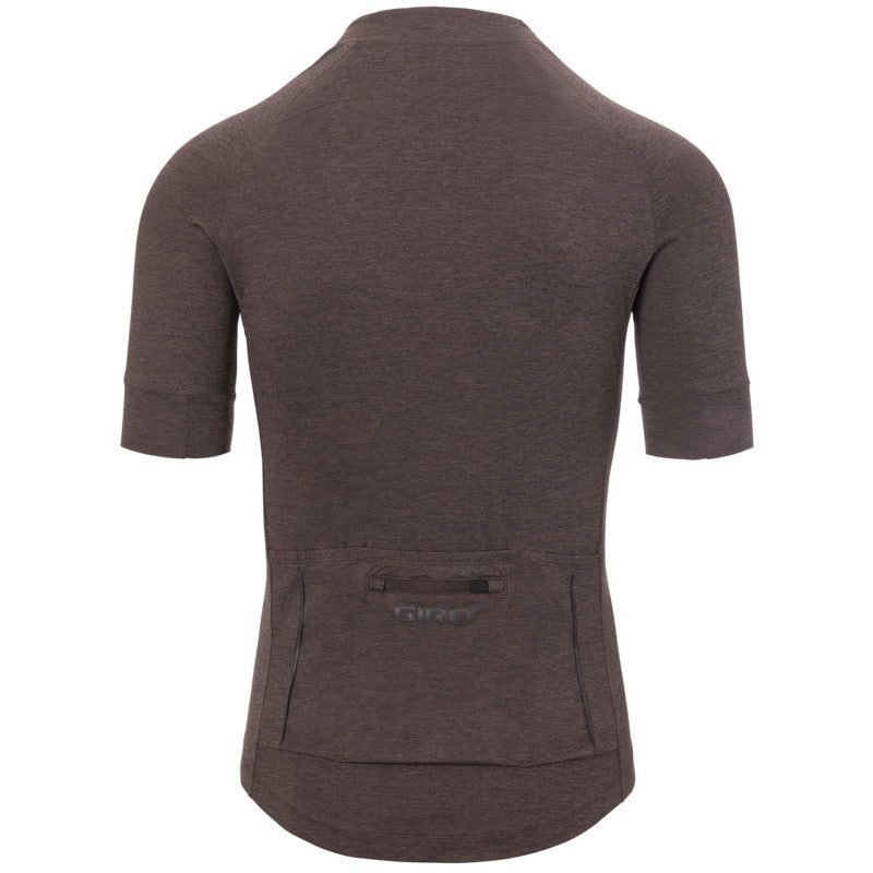 Giro New Road Short Sleeve Jersey - Java Heather