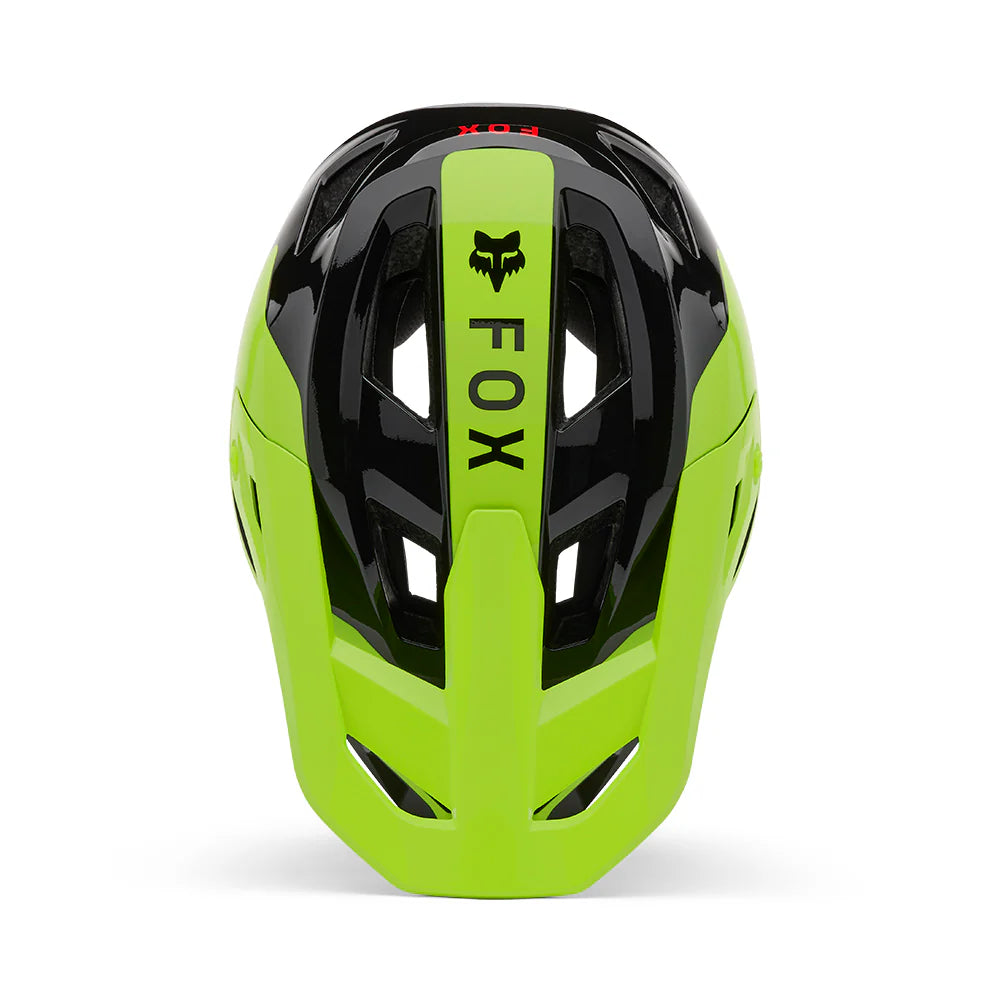 Fox Racing Rampage Full Face Helmet - Barge - Youth - Flo Yellow