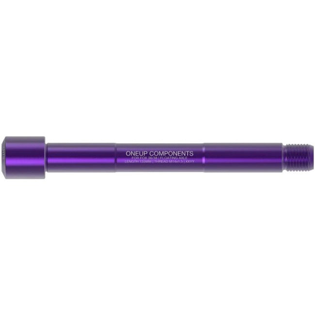 OneUp Fork Thru Axle - Fox Floating 15x110mm Boost - Purple