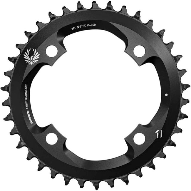 SRAM Eagle X-Sync 2 Steel 104mm Chainring - Black