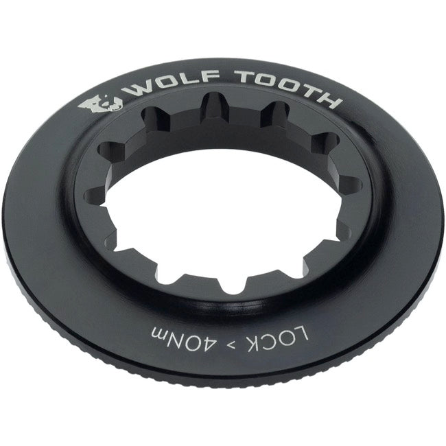 Wolf Tooth Components Centerlock Rotor Lockring - Internal Splined - Black