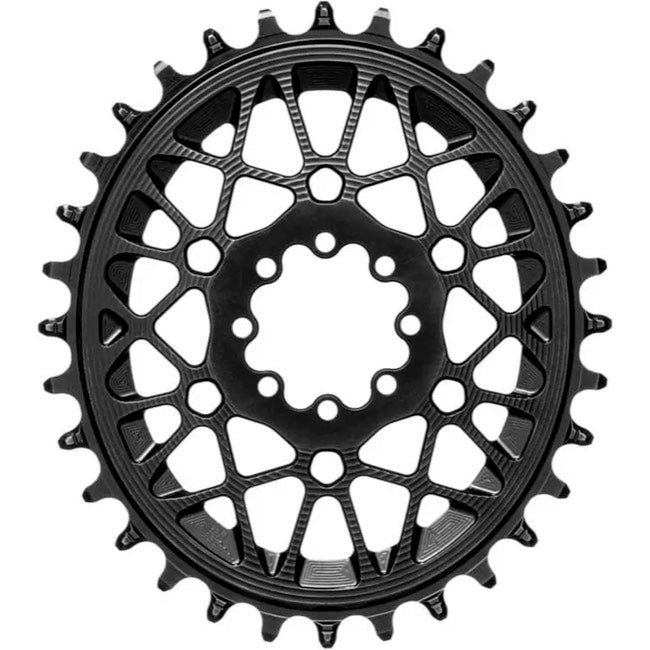 Absolute Black Oval SRAM T-Type DM 8-Hole Boost Chainring - Black