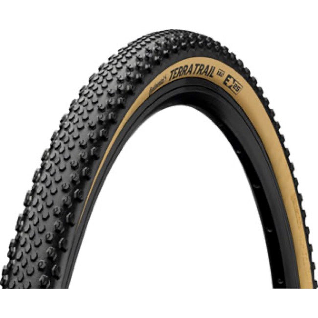 Continental Terra Trail ShieldWall 700c Folding Gravel Tire - Black-Cream