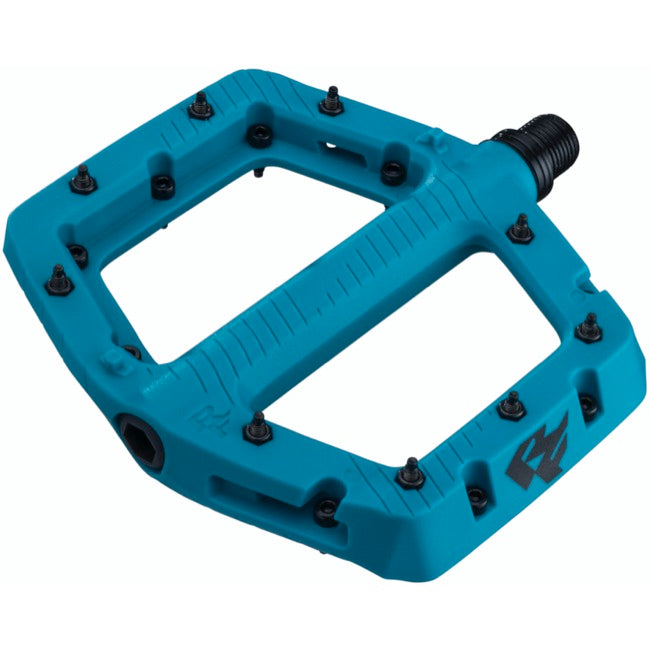 Race Face Chester Flat Pedals - Large - Turquoise