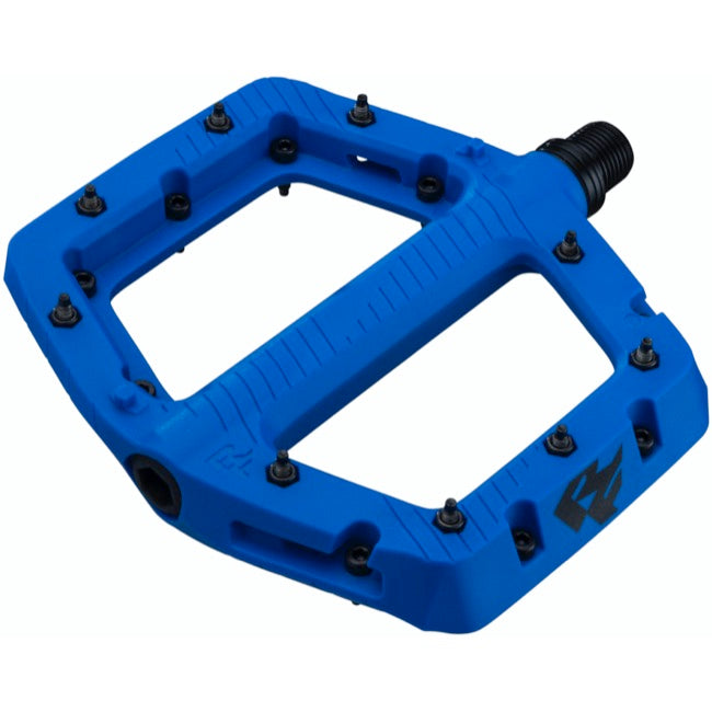 Race Face Chester Flat Pedals - Large - Blue