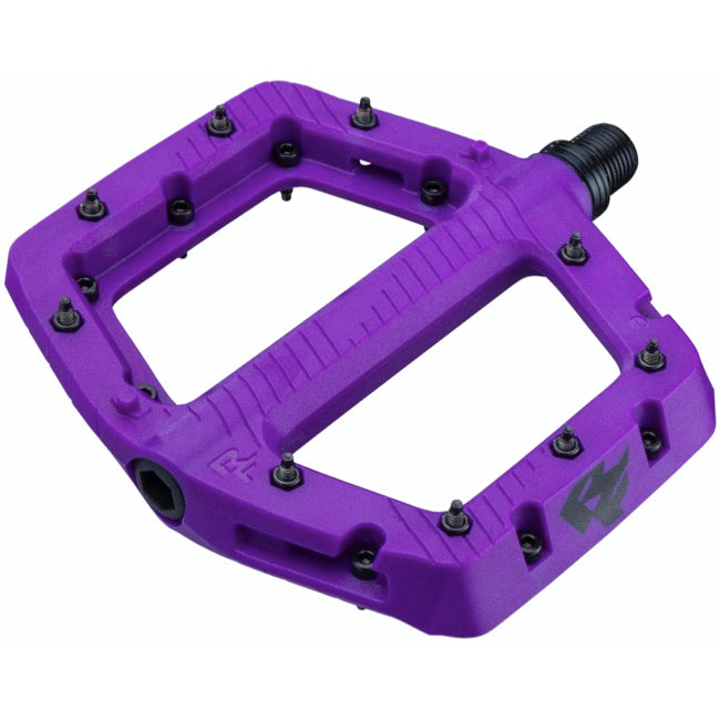 Race Face Chester Flat Pedals - Large - Purple