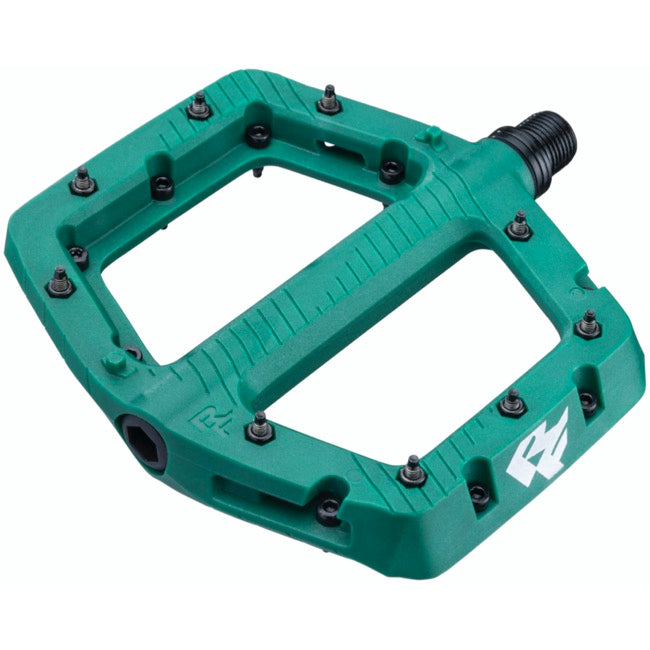 Race Face Chester Flat Pedals - Large - Green