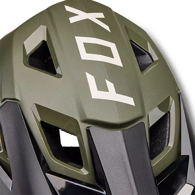 Fox Racing Rampage Full Face Helmet - Ceshyn - CE/CPSC - Olive Green