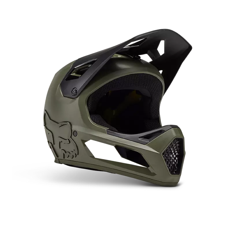 Fox Racing Rampage Full Face Helmet - Ceshyn - CE/CPSC - Olive Green