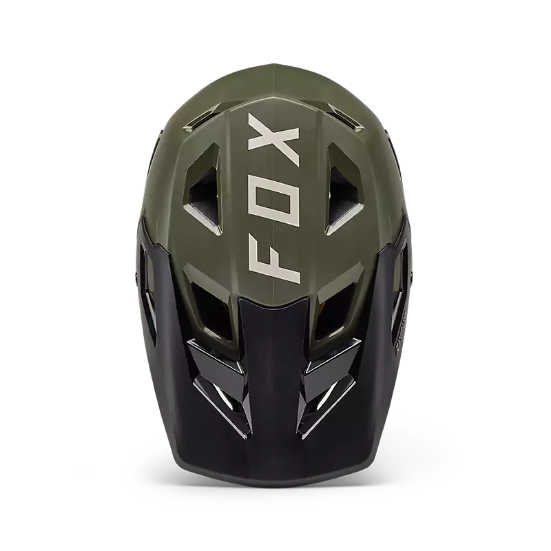 Fox Racing Rampage Full Face Helmet - Ceshyn - CE/CPSC - Olive Green