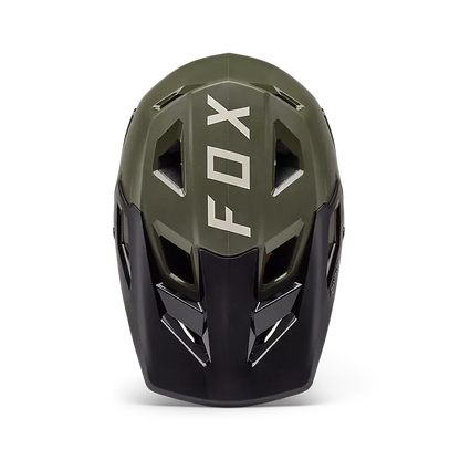 Fox Racing Rampage Full Face Helmet - Ceshyn - CE/CPSC - Olive Green