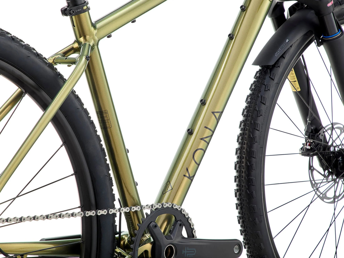 Kona Ouroboros 700c Gravel Bike - Turismo Olive - 2025