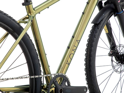 Kona Ouroboros 700c Gravel Bike - Turismo Olive - 2025