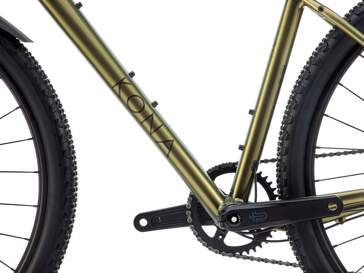 Kona Ouroboros 700c Gravel Bike - Turismo Olive - 2025