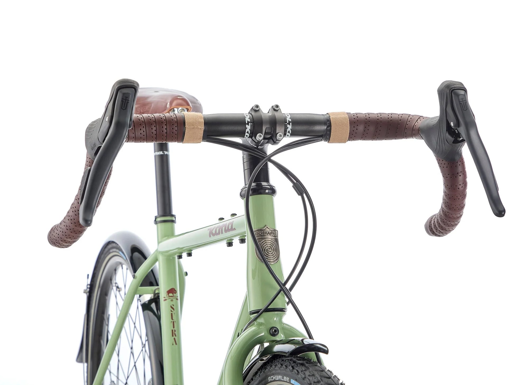 army green gravel bike Kona Sutra 700c Gravel Bike