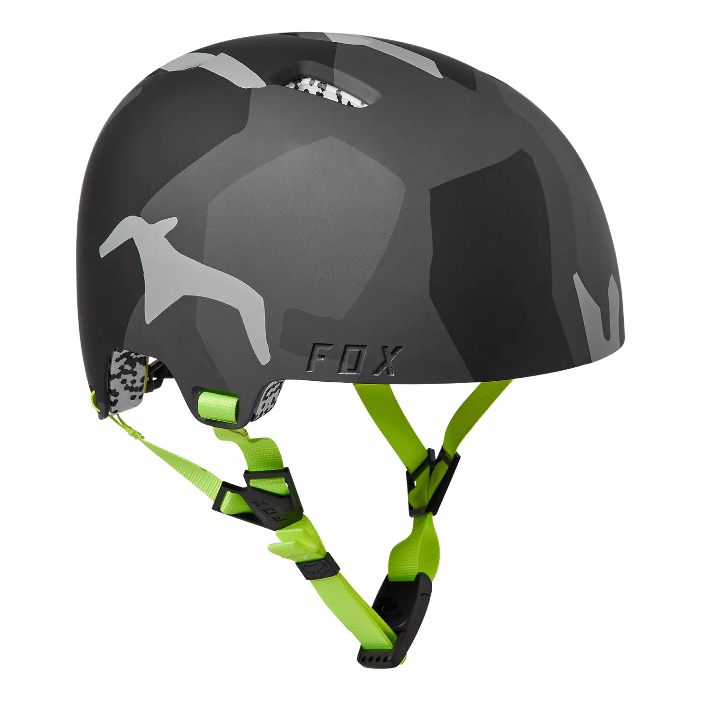 Fox Racing Flight Pro Dirt Jump Helmet - Runn - Youth - Black-Yellow - 2023